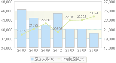 宝利国际(300135)股东户数变动图