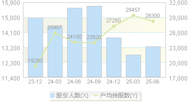 裕兴股份(300305)股东户数变动图