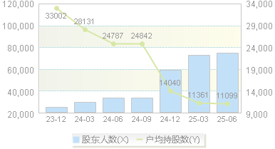 旭光电子(600353)股东户数变动图