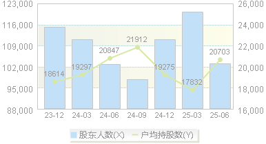 佳都科技(600728)股东户数变动图