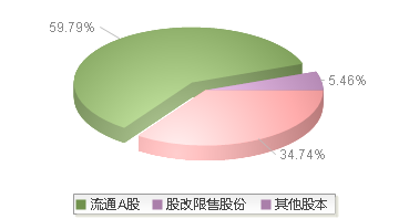华电能源(600726)股本结构图